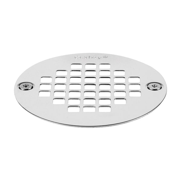 Oatey Oatey 3-3/8 in. Polished Chrome Stainless Steel Shower Drain Strainer 42358 - main